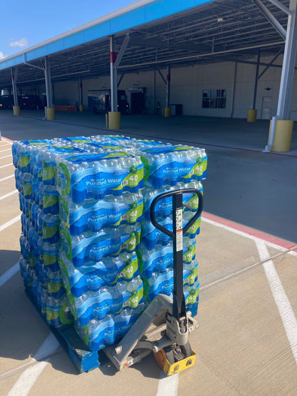 Member's Mark Purified Water – Full Pallet (1,920 Bottles, 16.9 oz)
