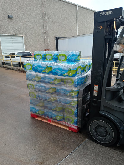 Member's Mark Purified Water – Full Pallet (1,920 Bottles, 16.9 oz)